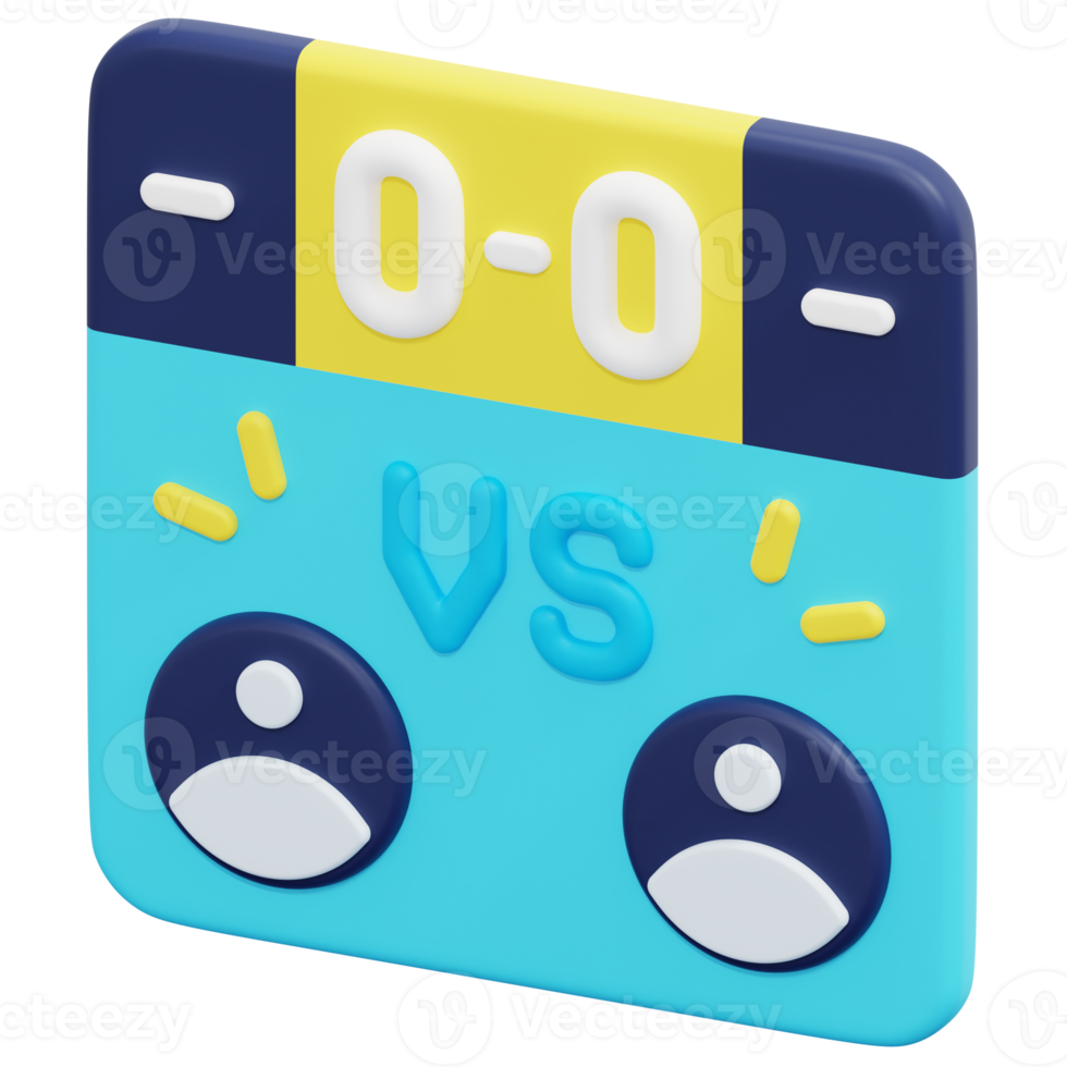 match 3d render icon illustration png