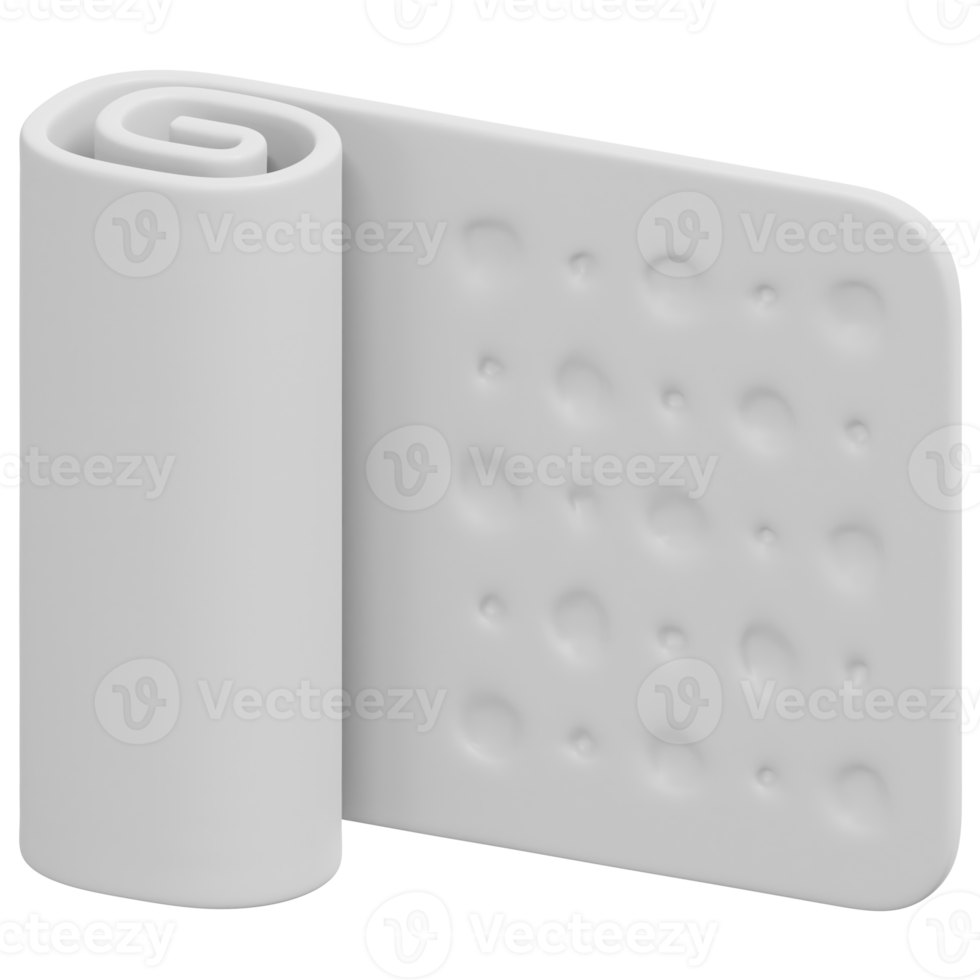 mat 3d render icon illustration png