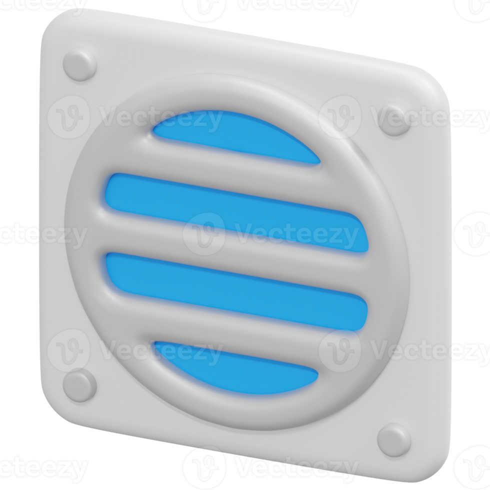drain 3d render icon illustration png