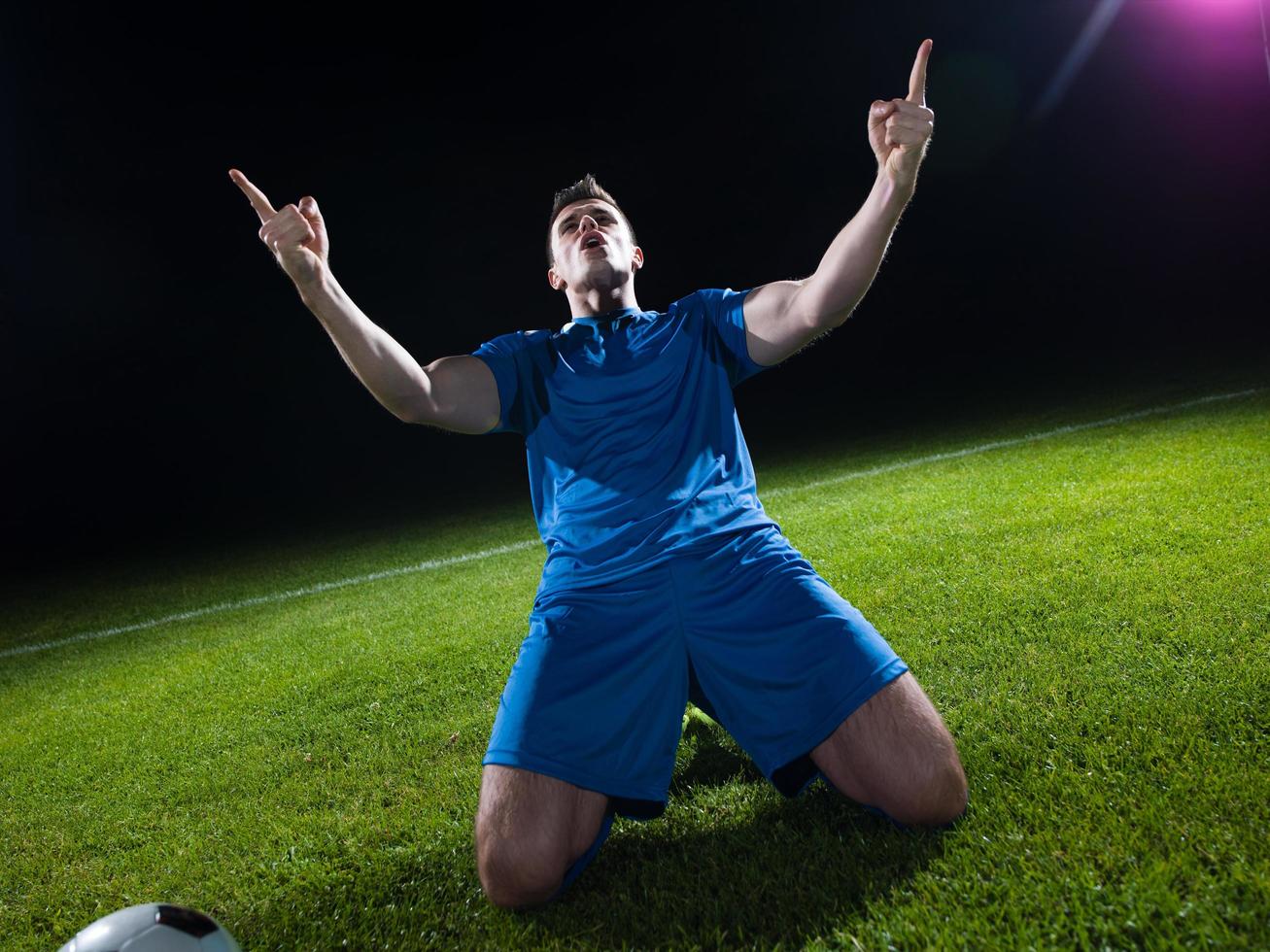 soccer player view photo