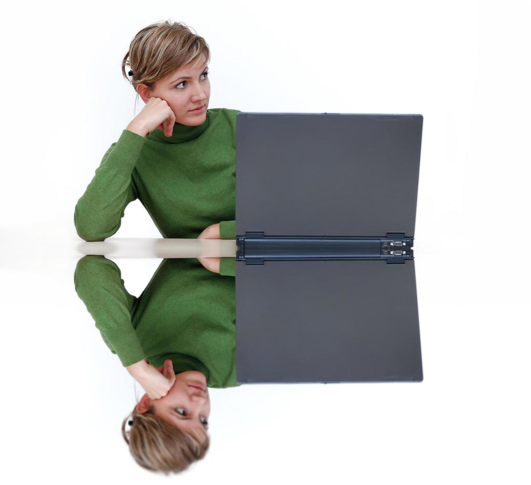 Business woman portrait photo