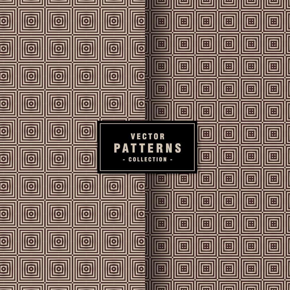 conjunto de colección de vectores de patrones geométricos
