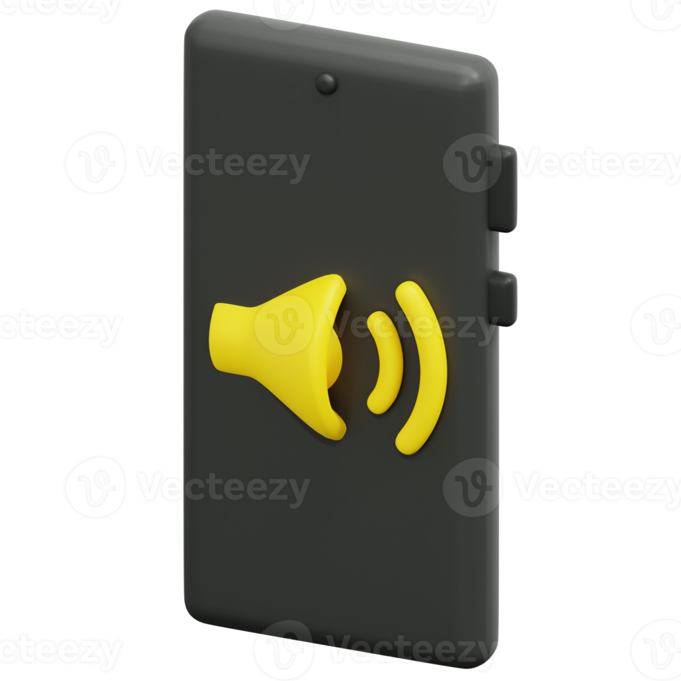 volume 3d render icon illustration png