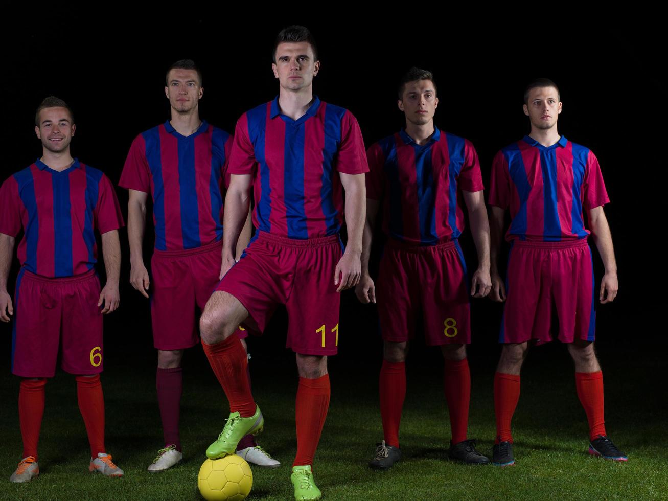 soccer players team photo