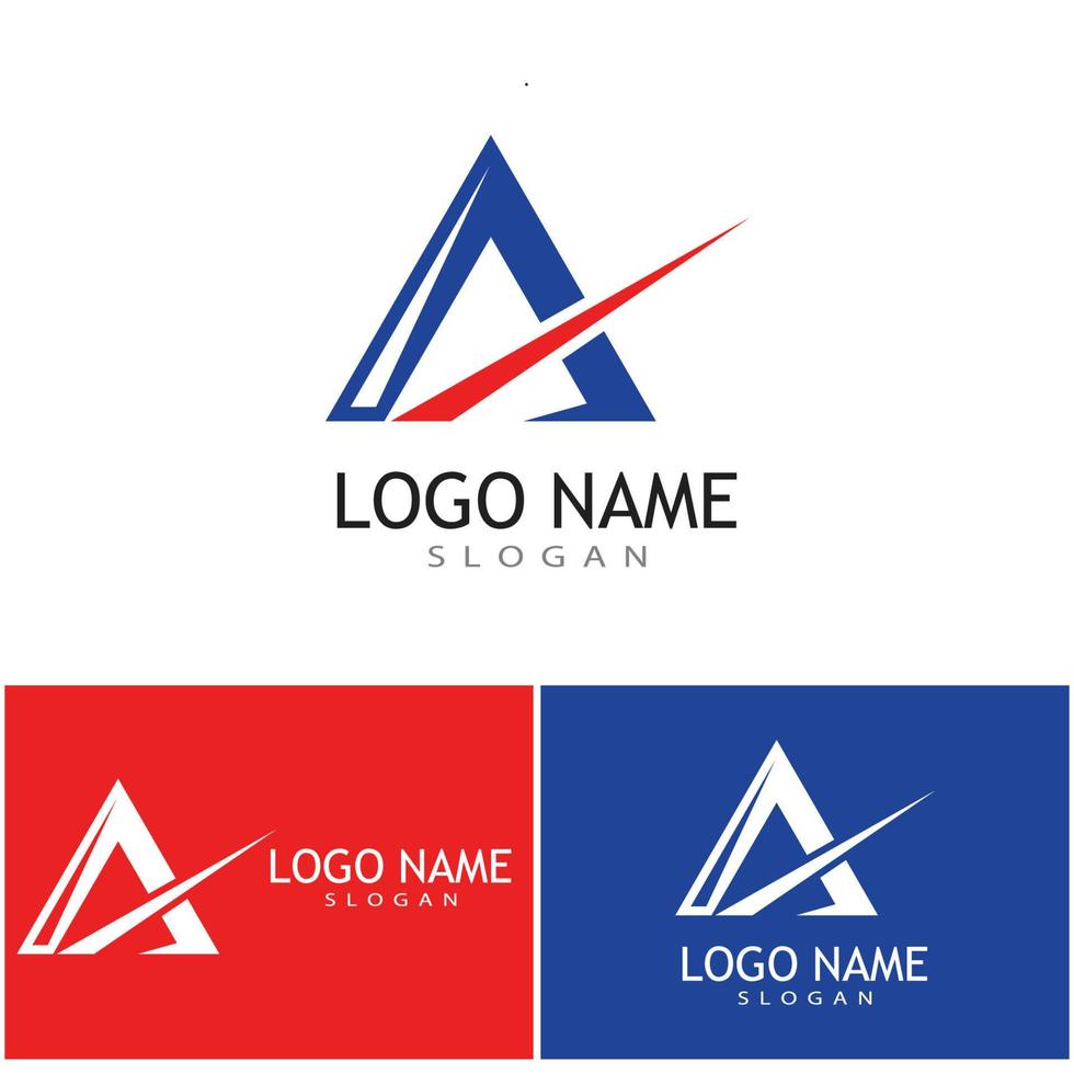 un diseño de plantilla de vector de logotipo de letra inicial