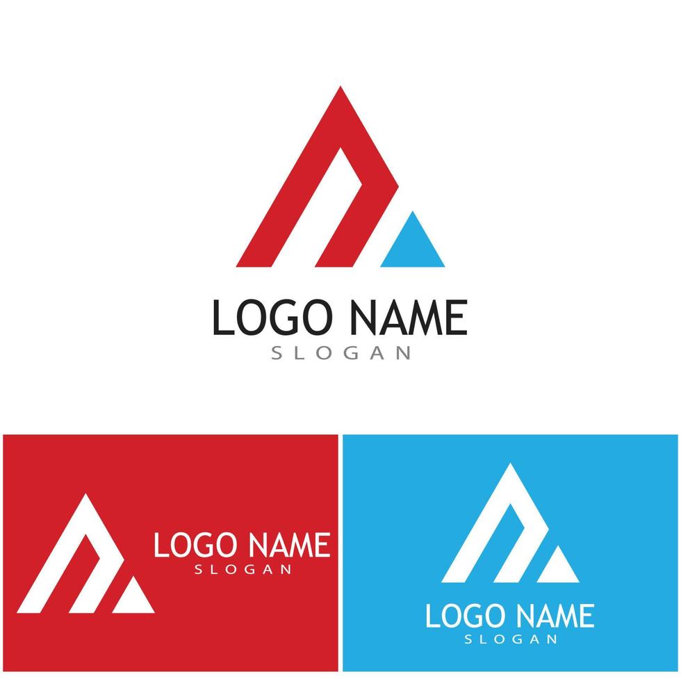 A initial letter logo vector template design
