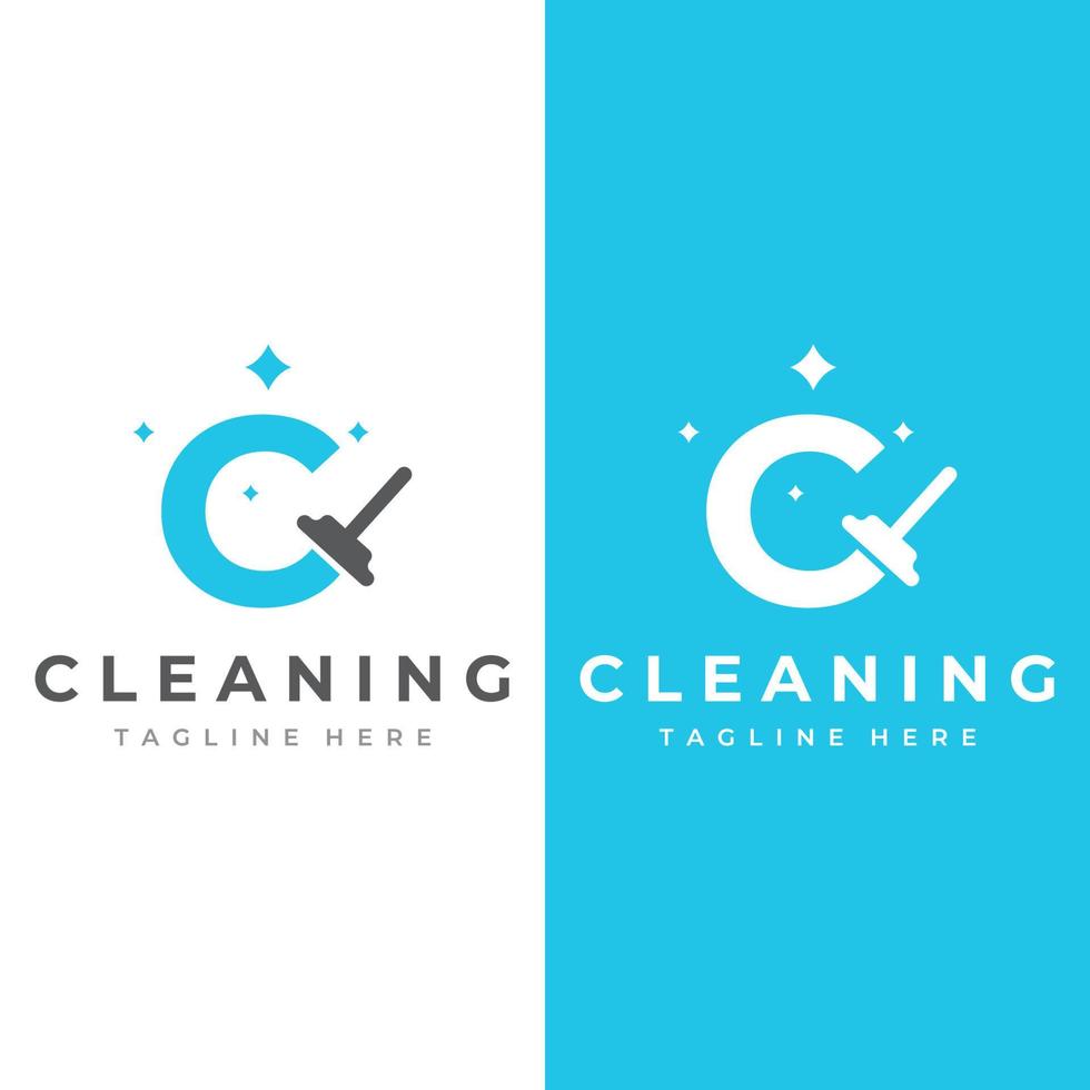 Cleaning Logo template design.Cleaning protection,house cleaner with washing spray and cleaning tools. vector