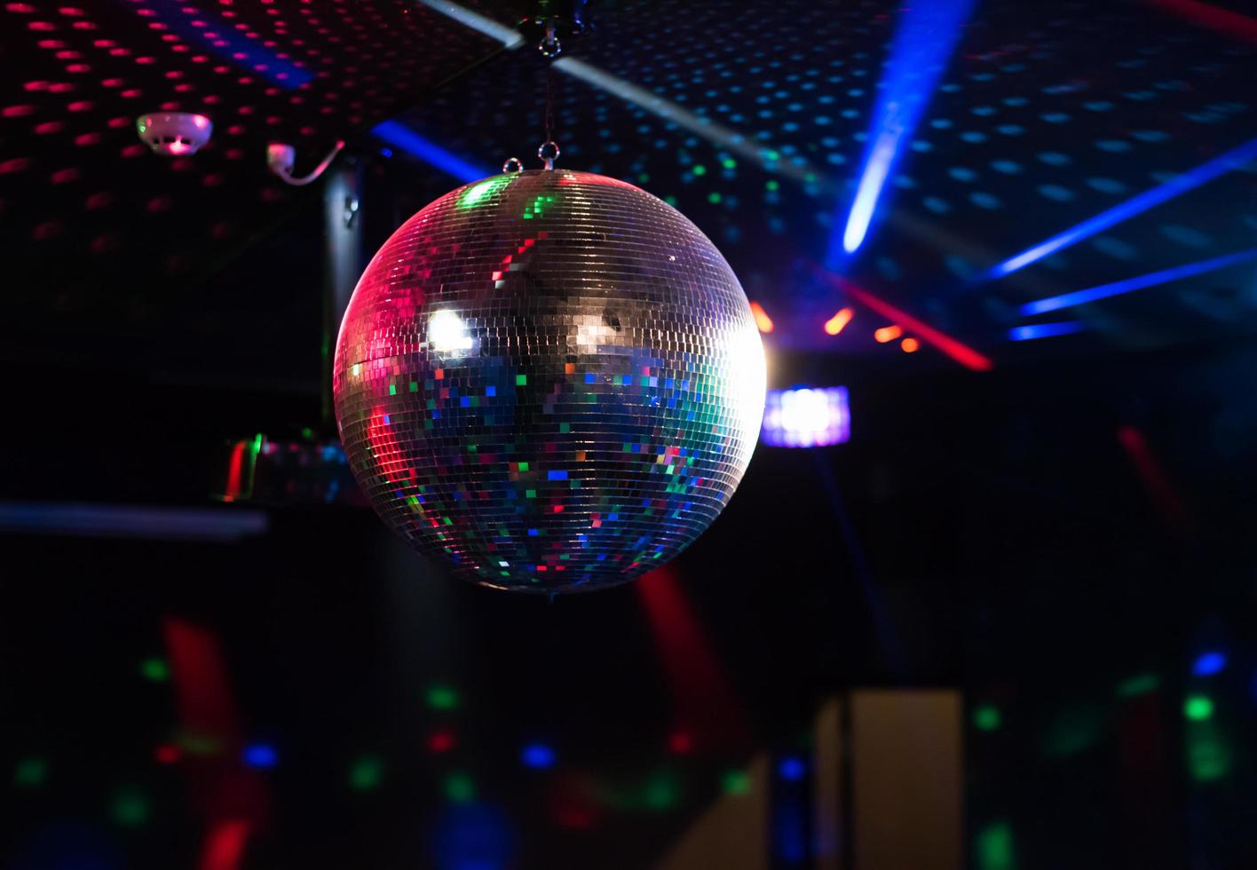 Disco ball view photo