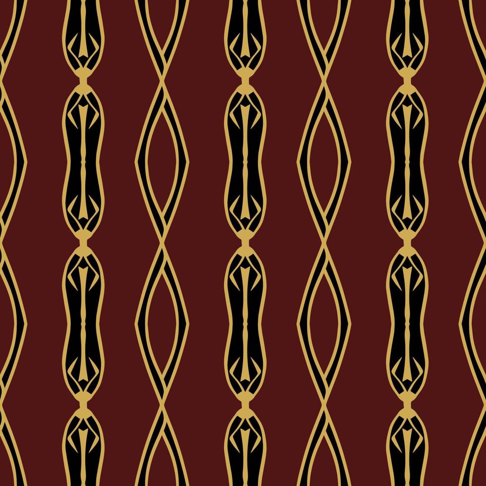 Geometric Seamless Pattern with Tribal Shape. Designed in Ikat, Boho, Aztec, Folk, Motif, Luxury Arabic Style. Ideal for Fabric Garment, Ceramics, Wallpaper. Vector Illustration