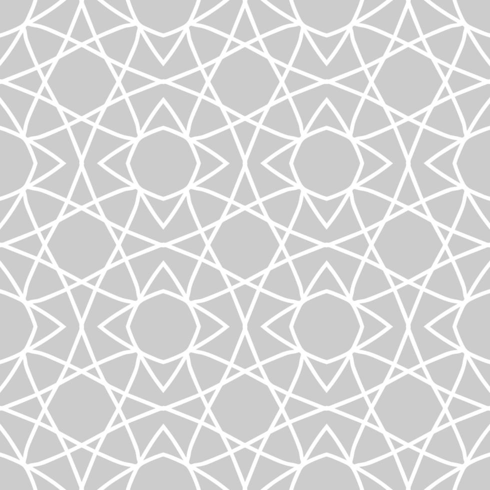Simple Grey Seamless background. Geometrical Pattern design in Aztec symbols, Ethnic Style. Black and White embroidered, ideal for men shirt, male fashion, kid fashion, bag, Wallpaper, backdrop. vector