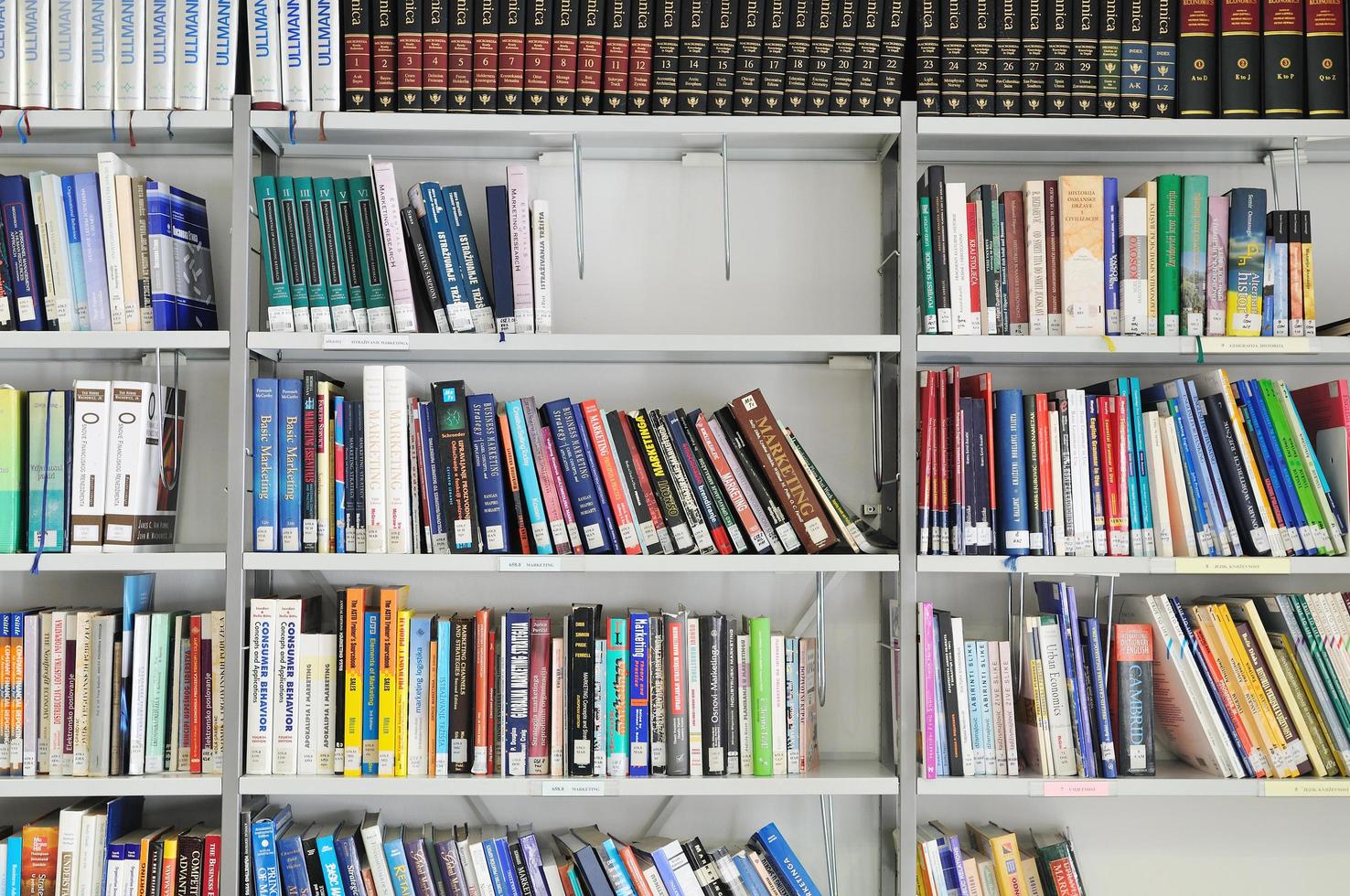 Greece, 2022 - Books in library photo