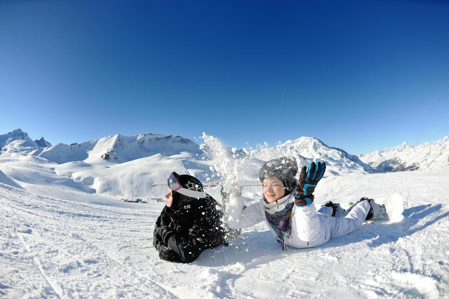 joy of winter season photo