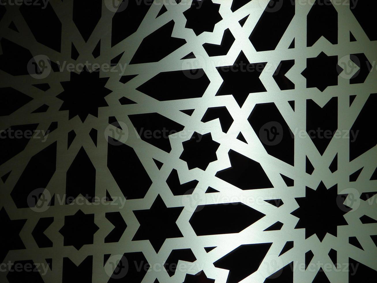 Geometric decor background photo