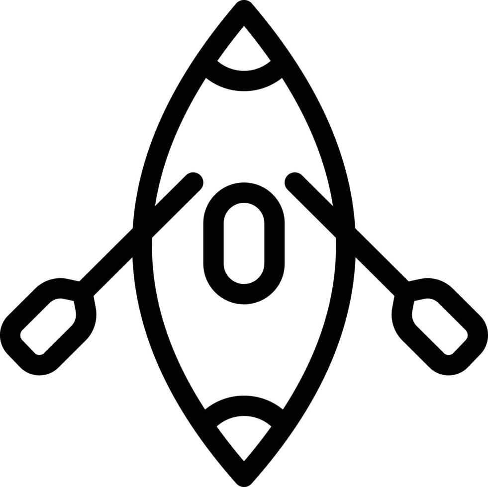 canoe vector illustration on a background.Premium quality symbols.vector icons for concept and graphic design.