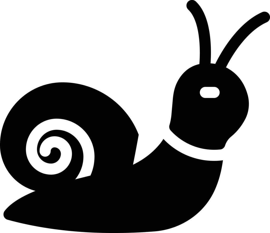 ilustración de vector de caracol en un fondo. símbolos de calidad premium. iconos vectoriales para concepto y diseño gráfico.