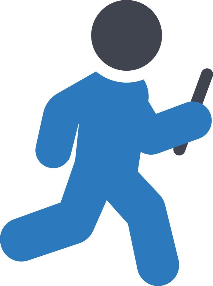 runner vector illustration on a background.Premium quality symbols.vector icons for concept and graphic design.