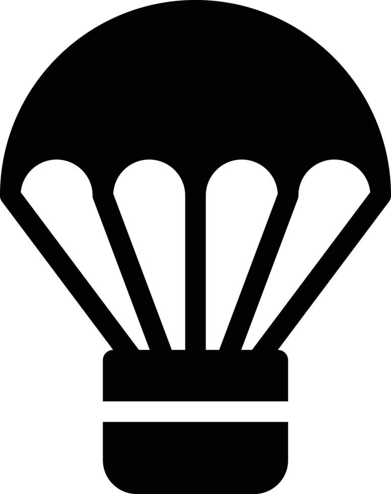 parachute vector illustration on a background.Premium quality symbols.vector icons for concept and graphic design.