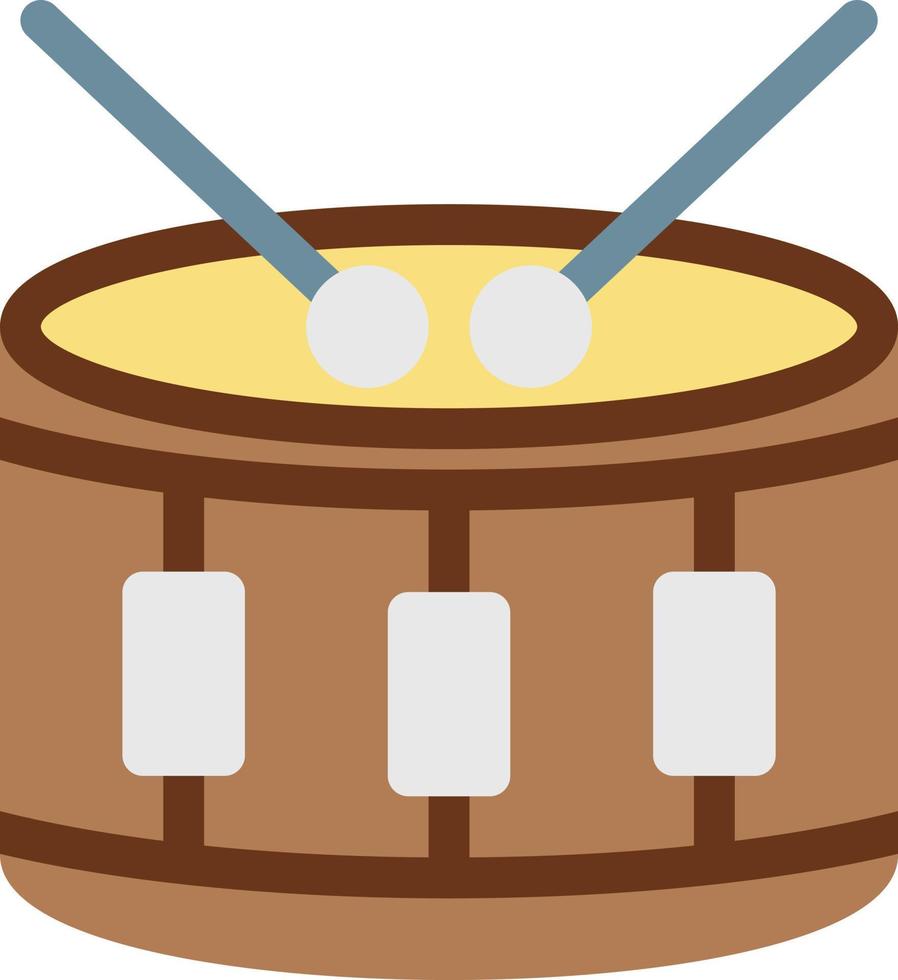 drum vector illustration on a background.Premium quality symbols.vector icons for concept and graphic design.