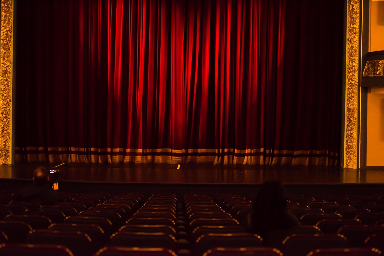 Stage background view photo