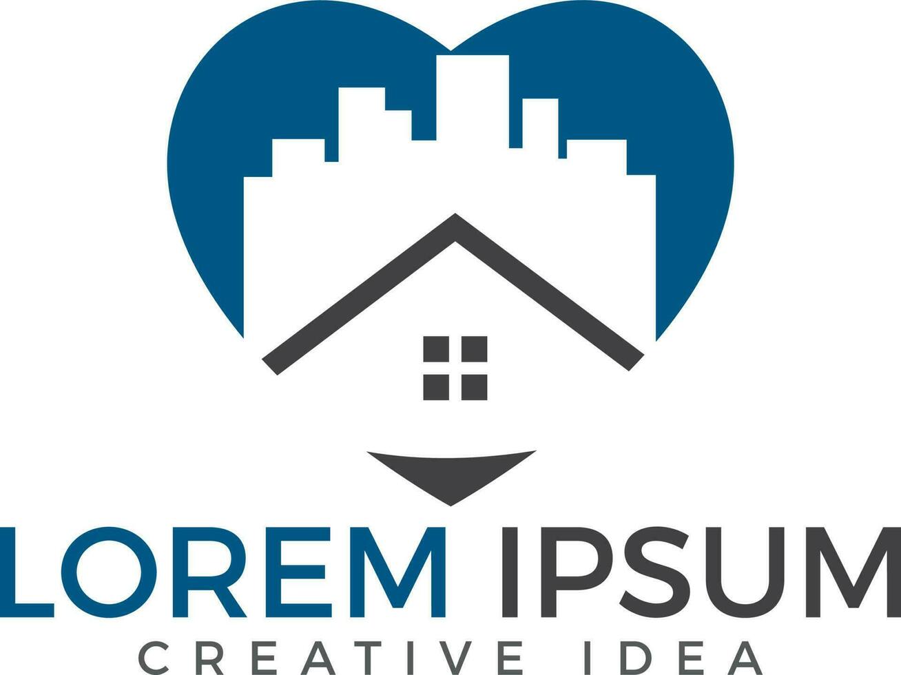 Home Logo design. Real estate agent or Company logo. vector