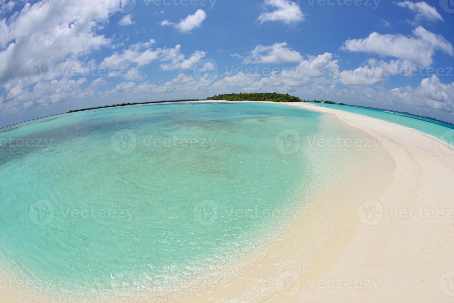 Tropical beach view photo