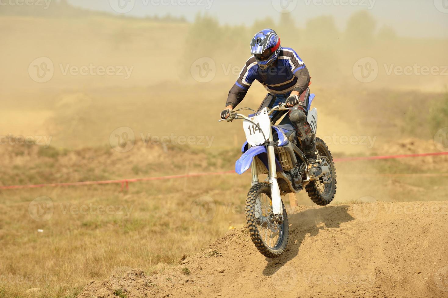 Motocross bike race photo