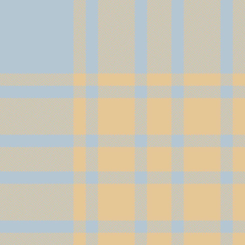 Plaid check pattern. Seamless fabric texture. Tartan textile print. vector