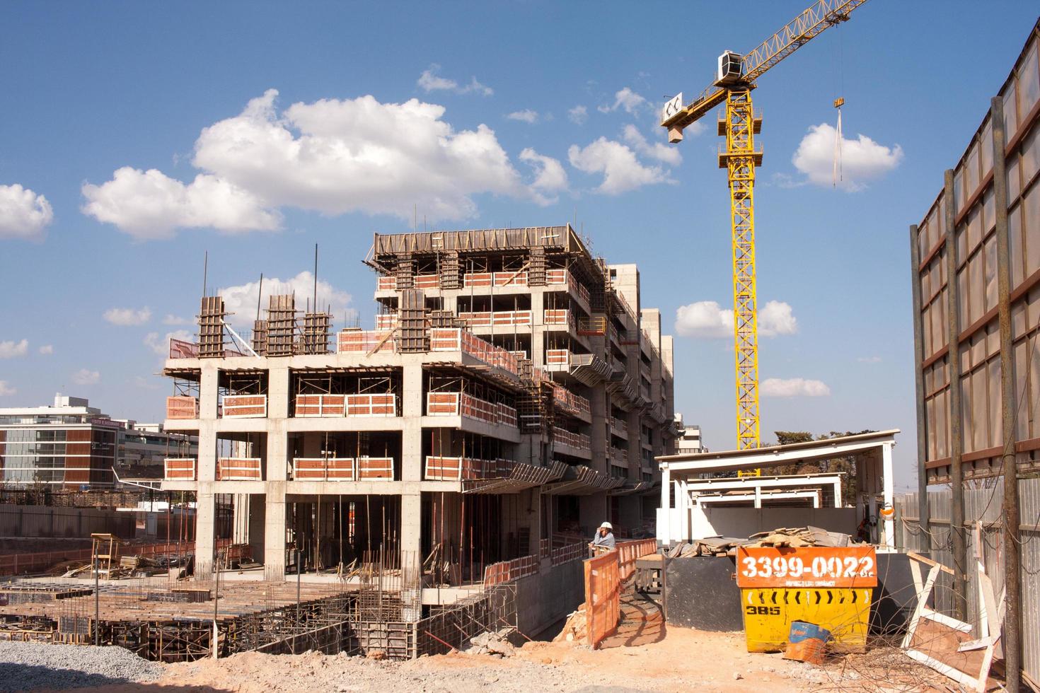 Brasilia, Brazil September 8, 2022 Construction of new Apartment Buildings in the Northwest of Brasilia, aka Setor Noroeste photo