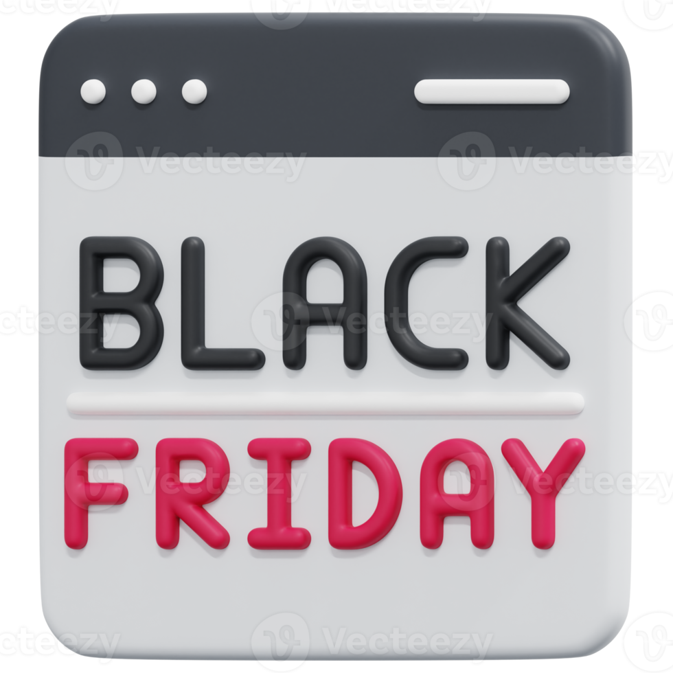 website 3d render icon illustration png