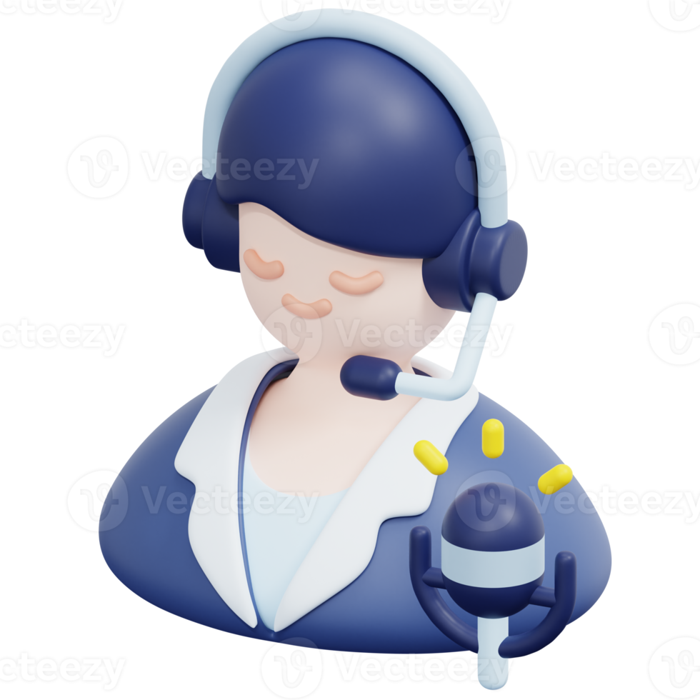 caster 3d render icon illustration png