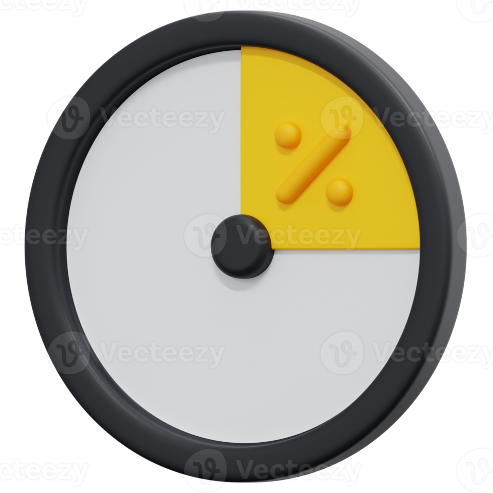time 3d render icon illustration png