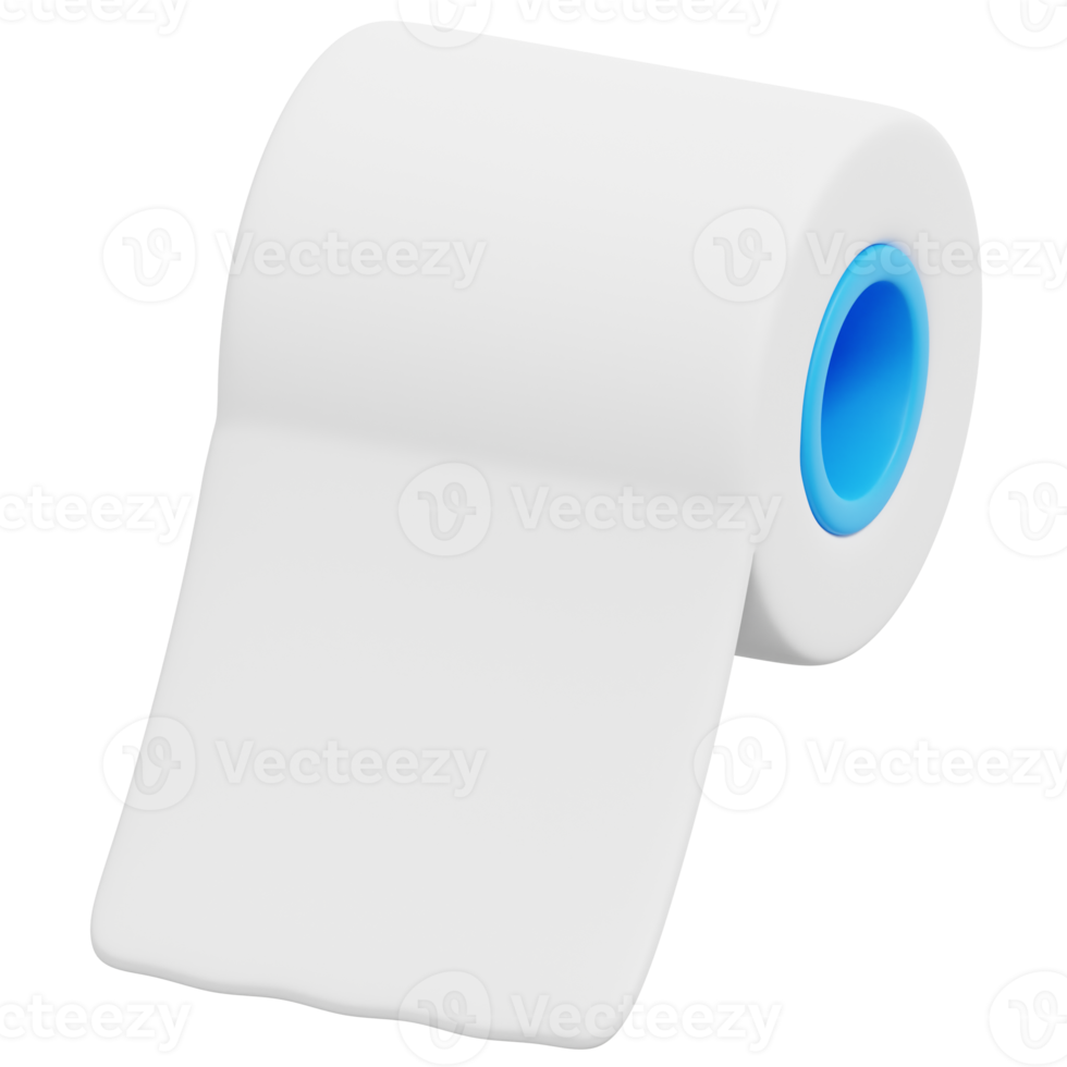 toilettenpapier 3d-render-symbol-illustration png