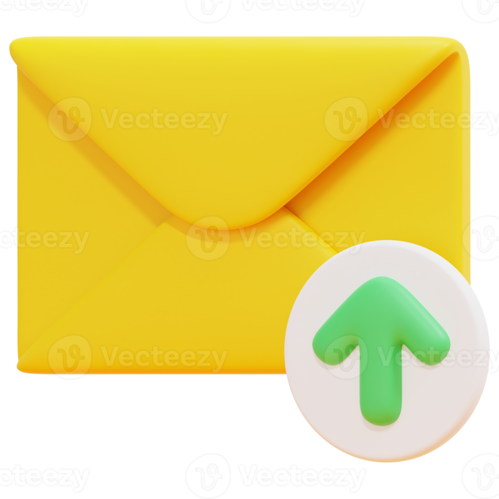 upload 3d render icon illustration png