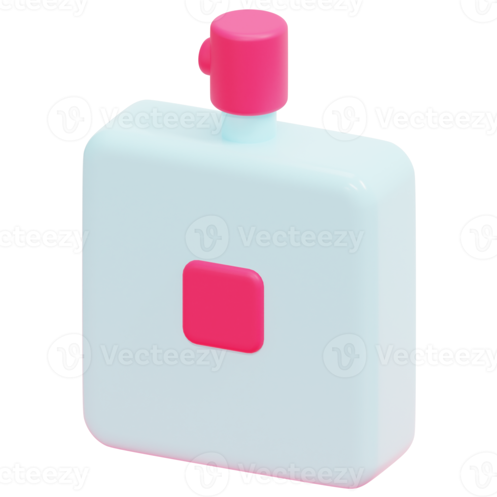 fragrance 3d render icon illustration png