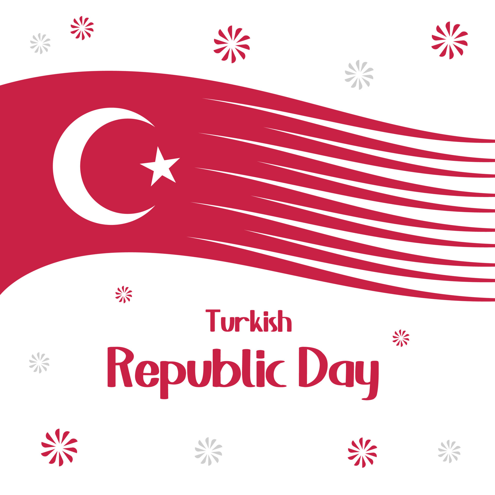Free Turkey day, Turkey flag, Turkey republic day, happy republic day,  turkish republic day wallpaper 11629808 PNG with Transparent Background