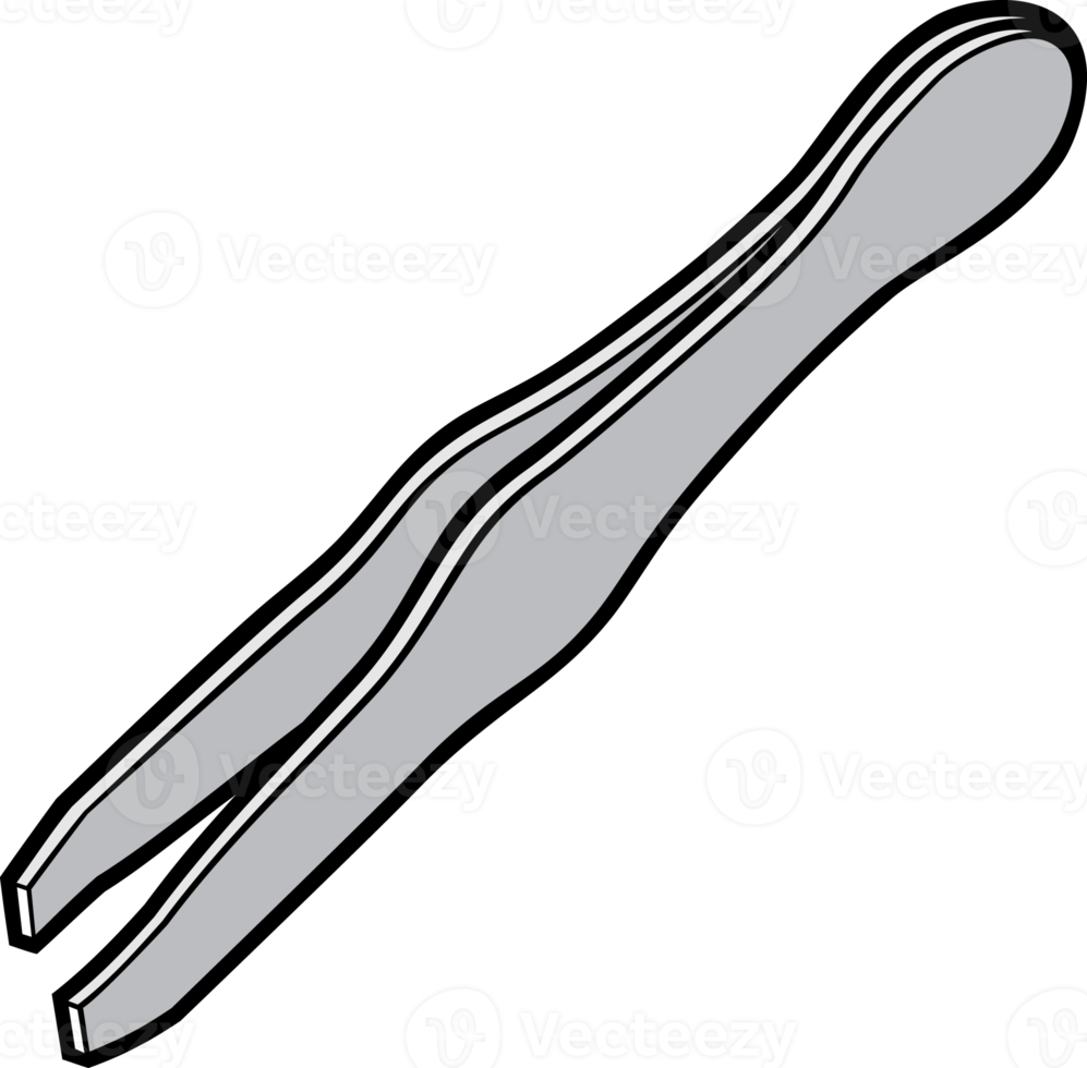 Tweezers Gray Illustration png