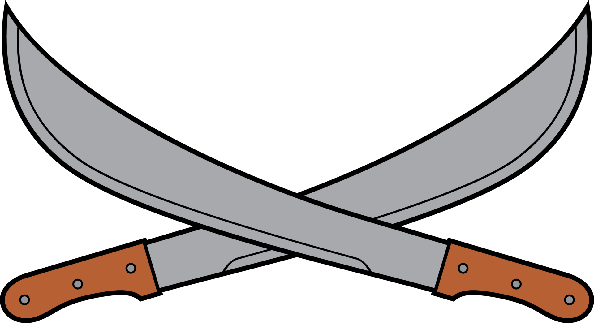 ilustración de machetes de dos cruces 11630260 PNG