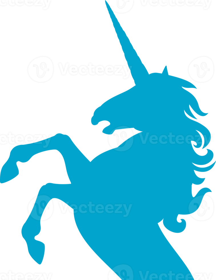 Unicorn Silhouette Illustration png