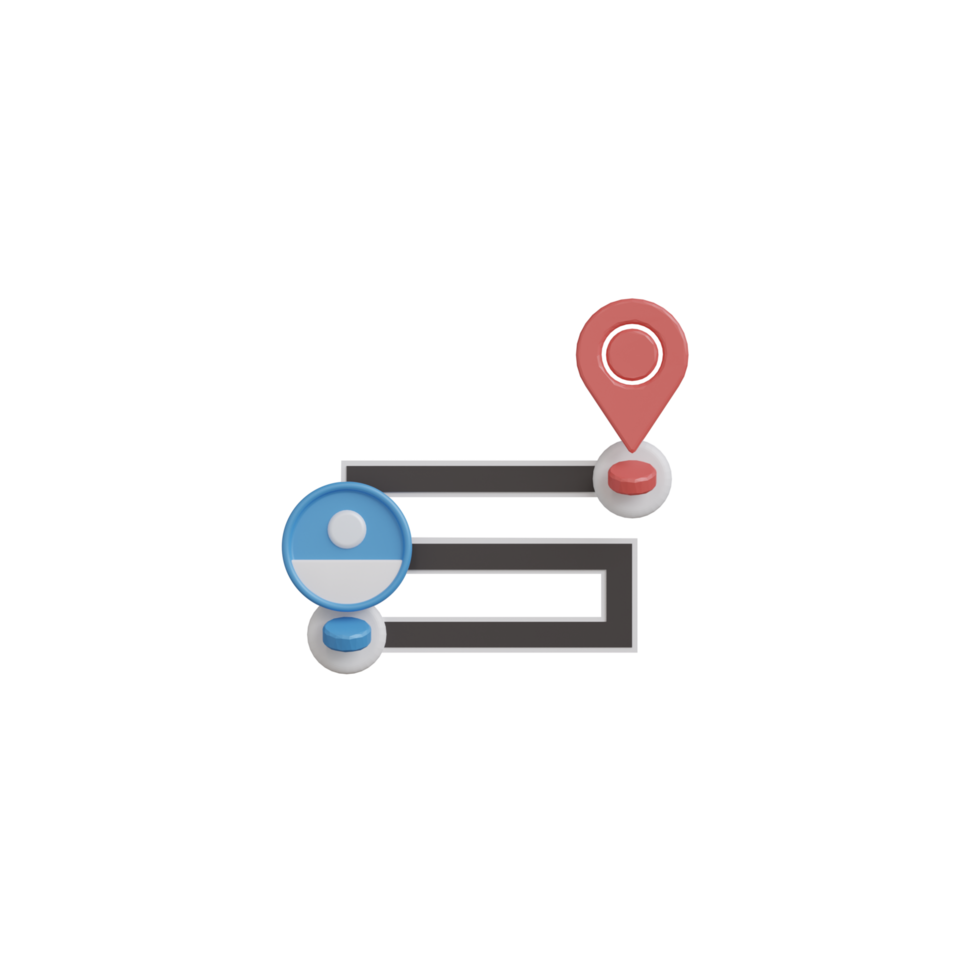 3D Isolated Various Kinds Of Pointer Icons png