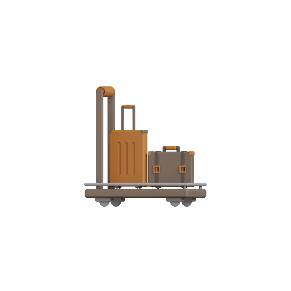 3D Isolated Default Bags png