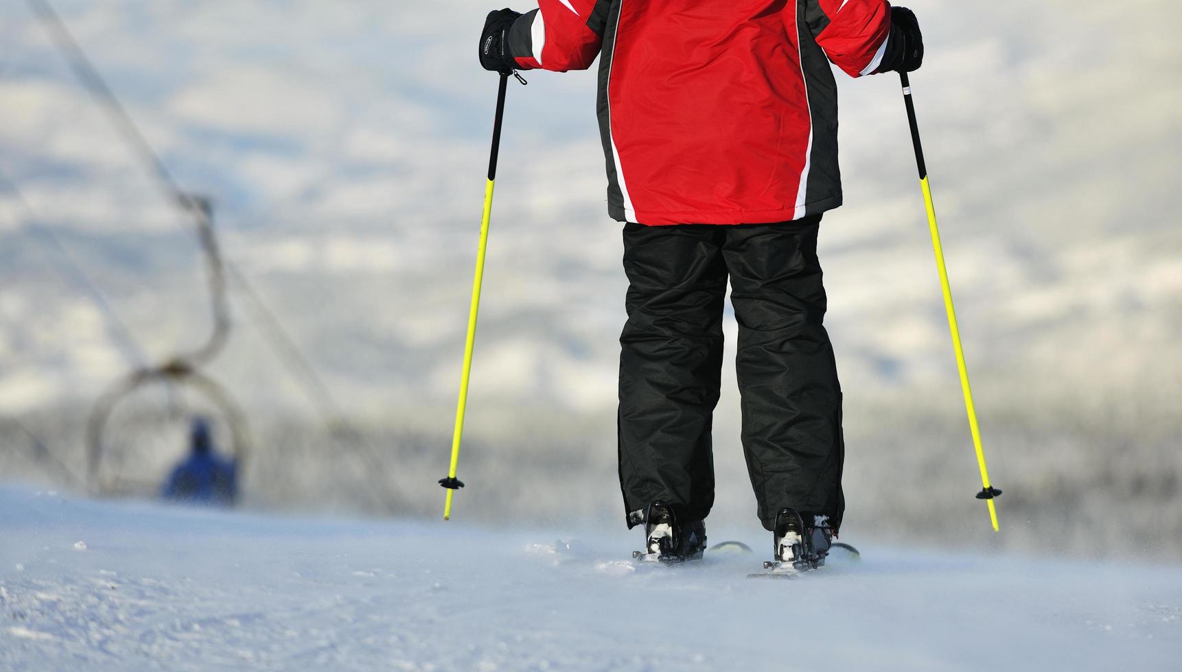 winter ski view photo