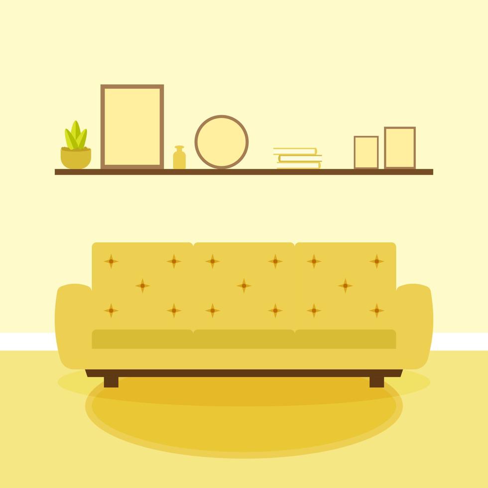 living room 4 vector