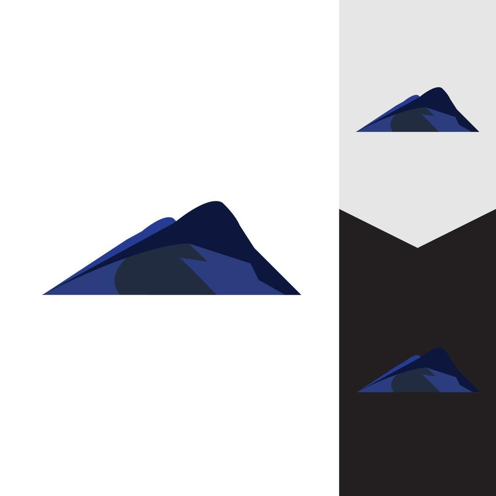 Mountain icon Logo Template Vector illustration design