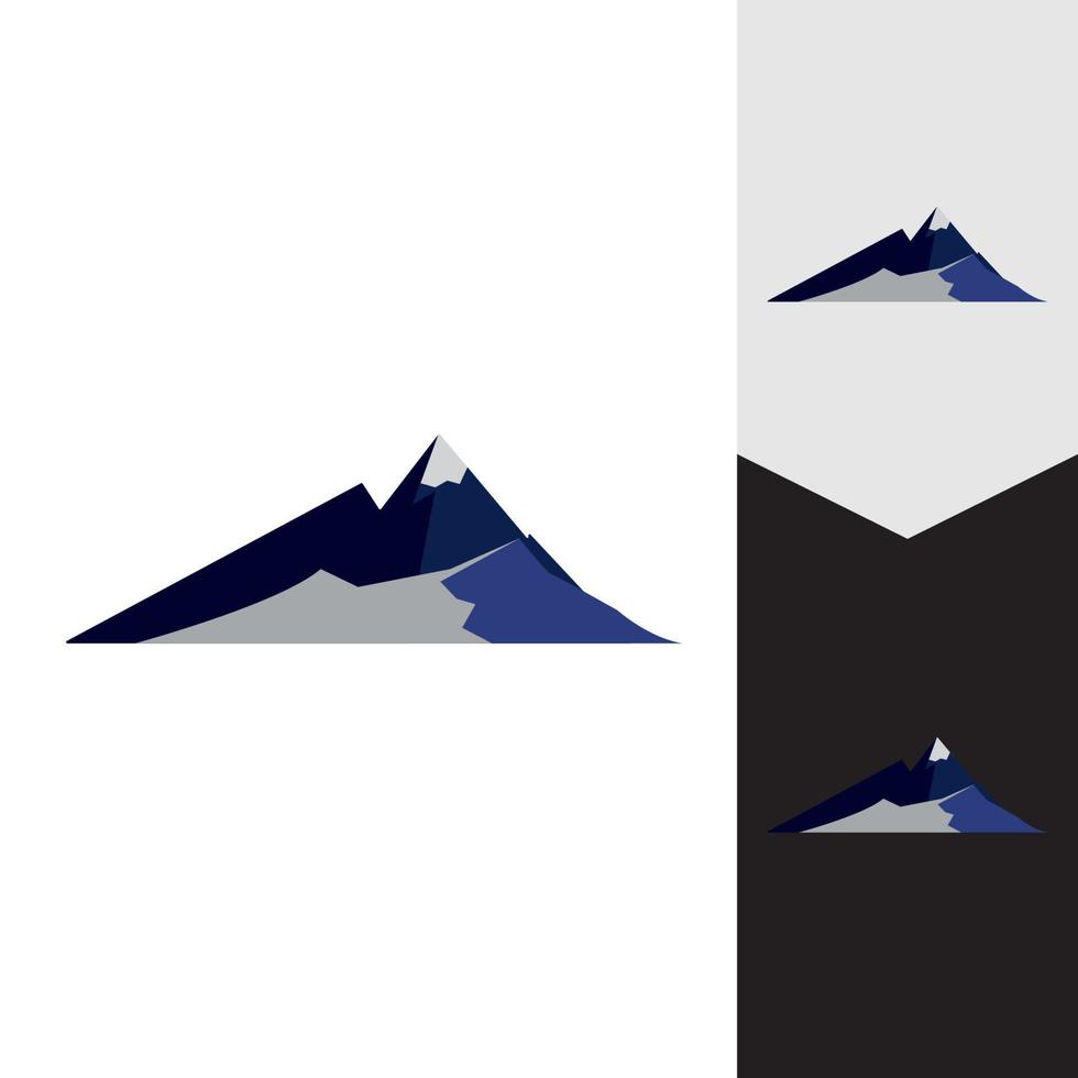 Mountain icon Logo Template Vector illustration design