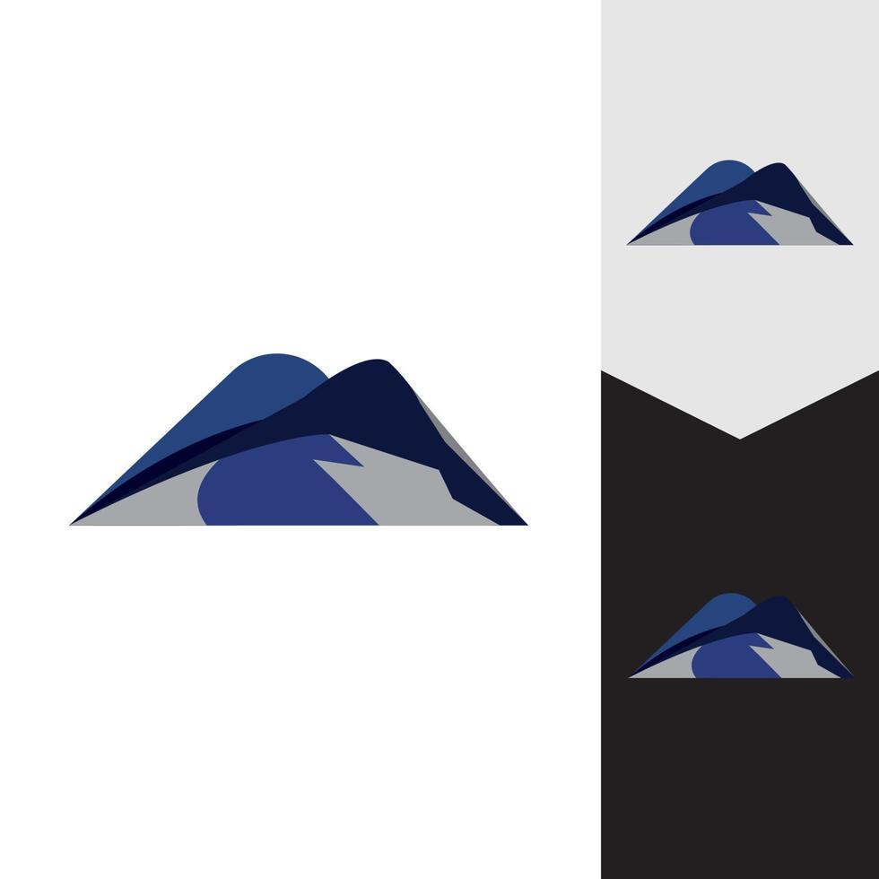 Mountain icon Logo Template Vector illustration design