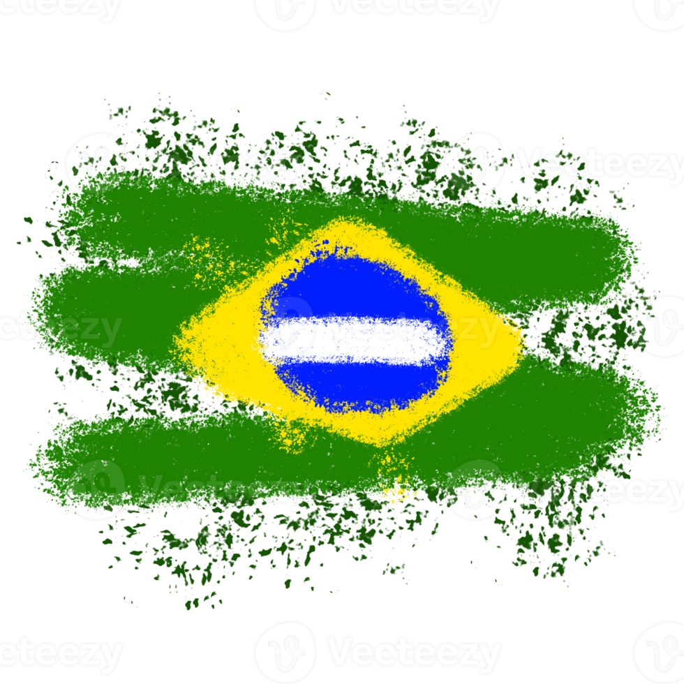 plush brazil flag illustration png