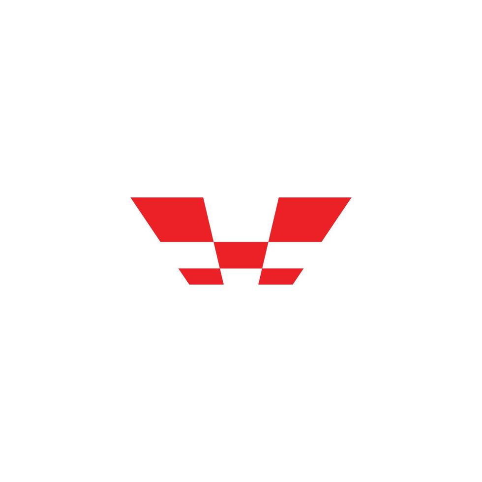 ceiling square 3d flat geometric symbol logo vector