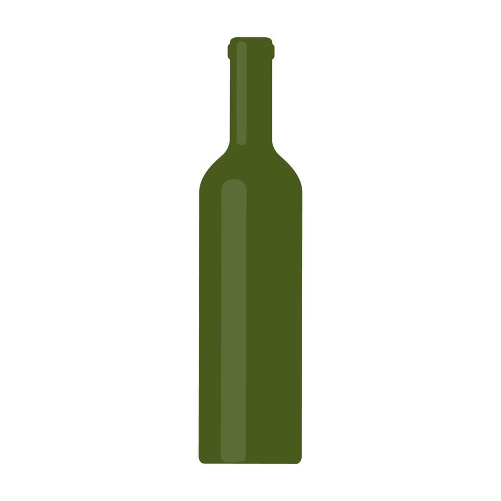 fondo de patrón plano minimalista de botella vector