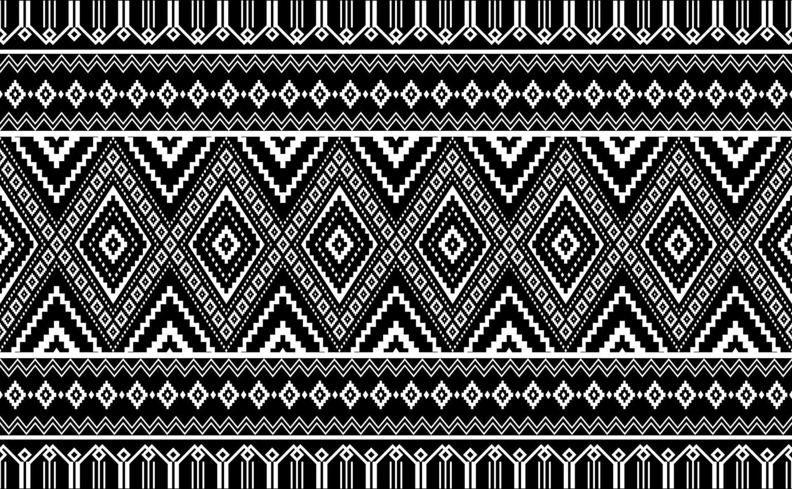 Seamless Geometric Pattern Design Black White Pattern for background or  wallpaper. tribal pattern vector seamless.Ethnic fabric texture.art  print.for home textile,blanket,cushion,clothing and backdrop 10504837  Vector Art at Vecteezy