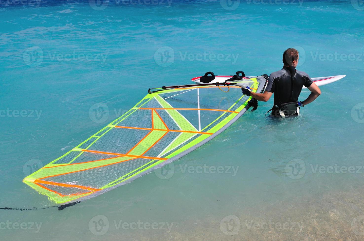 Wind surf view photo